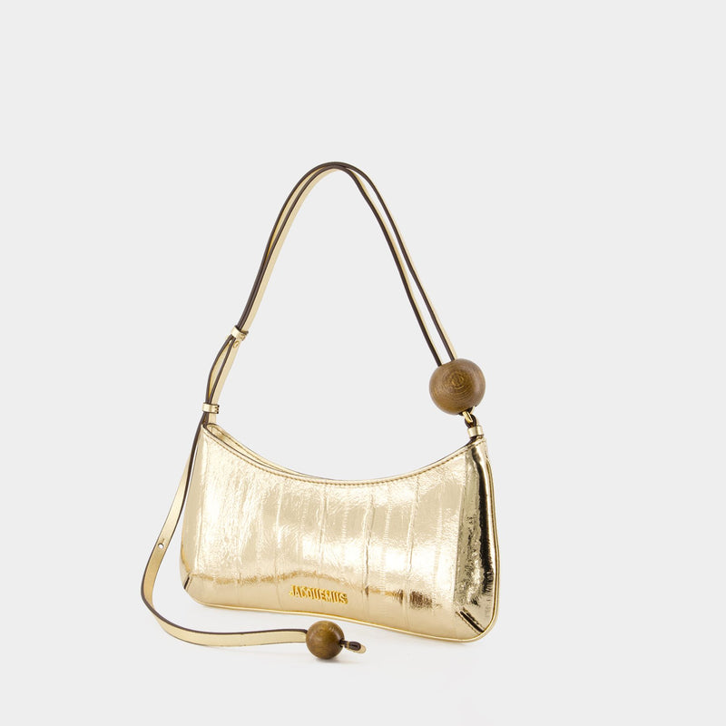 Sac À Main Le Bisou Perle - Jacquemus - Cuir - Doré