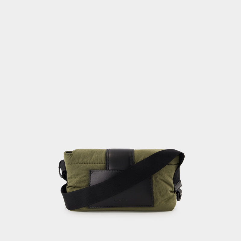 Sac À Bandoulière Le Petit Messenger Bambin - Jacquemus - Coton - Kaki