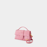 Sac À Bandoulière Le Grand Bambino - Jacquemus - Cuir - Rose Pâle