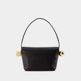 Sac À Main Le Rond Carre - Jacquemus - Cuir - Noir