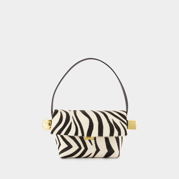 Sac À Main Le Rond Carre - Jacquemus - Cuir - Noir
