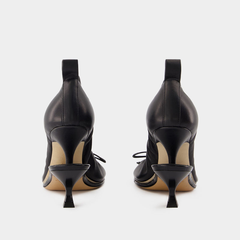 Escarpins Les Doubles Ballerines - Jacquemus - Cuir - Noir