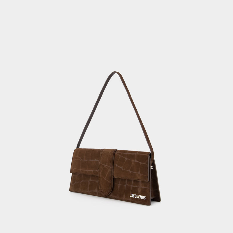 Sac Porté Épaule Le Bambino Long - Jacquemus - Cuir - Marron