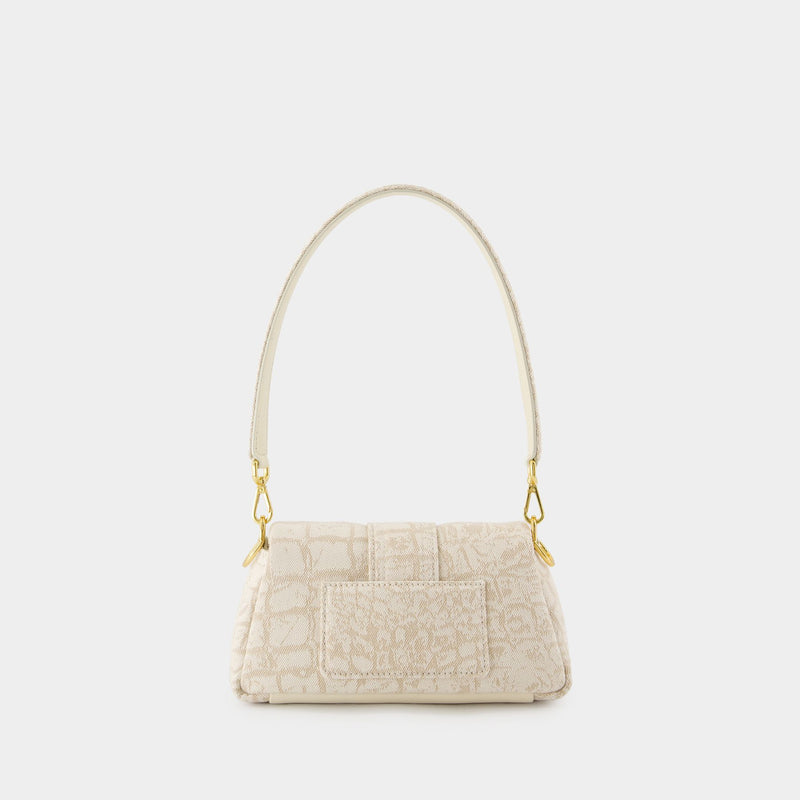 Sac Porté Épaule Le Petit Bambimou - Jacquemus - Cuir - Beige