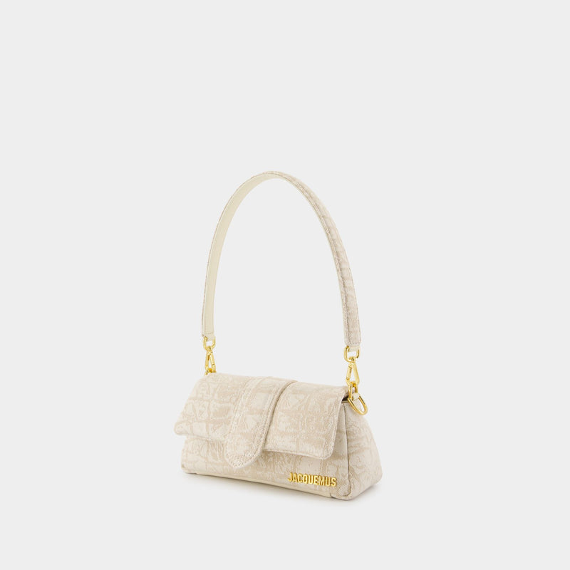 Sac Porté Épaule Le Petit Bambimou - Jacquemus - Cuir - Beige