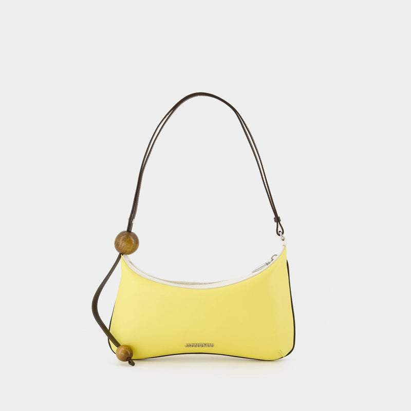 Sac Porté Épaule Le Grand Bisou Perle - Jacquemus - Cuir - Jaune