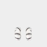 Les Boucles Zebra - Jacquemus - Métal - Noir