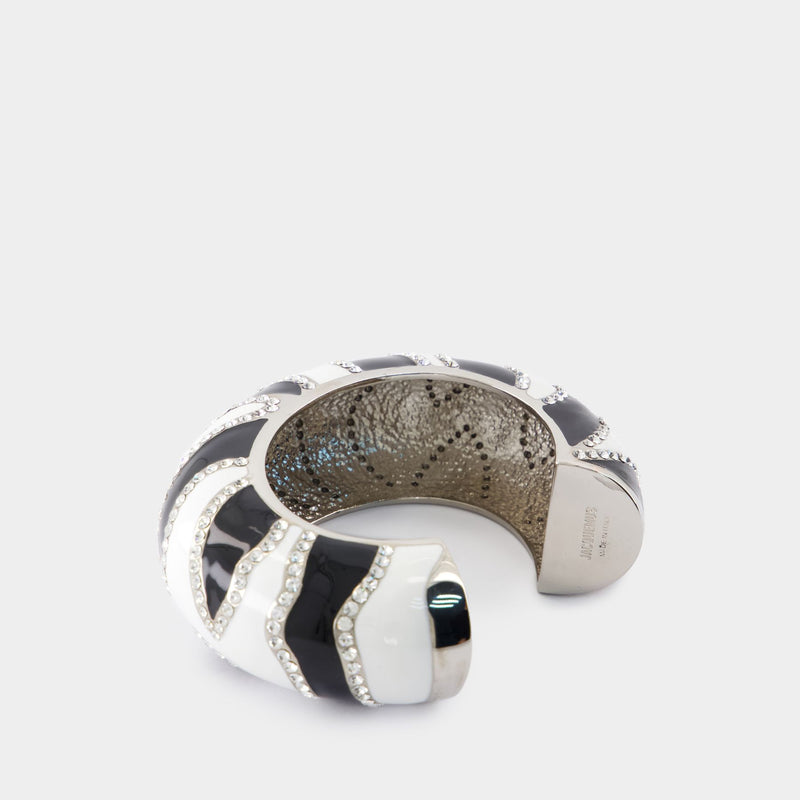 Le Bracelet Zebra - Jacquemus - Métal - Noir