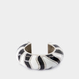 Le Bracelet Zebra - Jacquemus - Métal - Noir