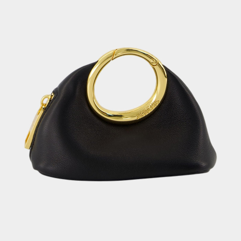 Porte Clé Le Porte Calino - Jacquemus - Cuir - Noir