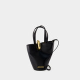 Cabas Le Petit Bambola - Jacquemus - Cuir - Noir