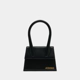Le Chiquito Moyen - Jacquemus - Cuir - Noir