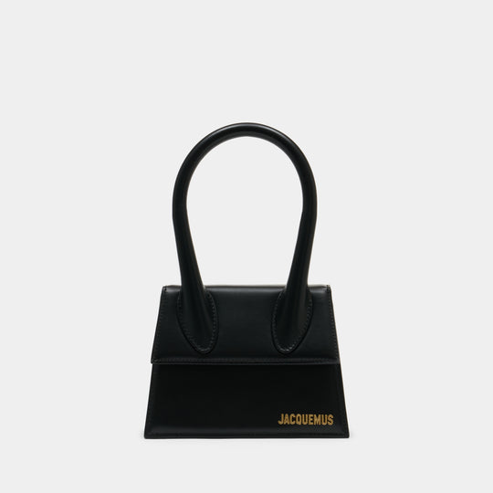 Le Chiquito Moyen - Jacquemus - Cuir - Noir