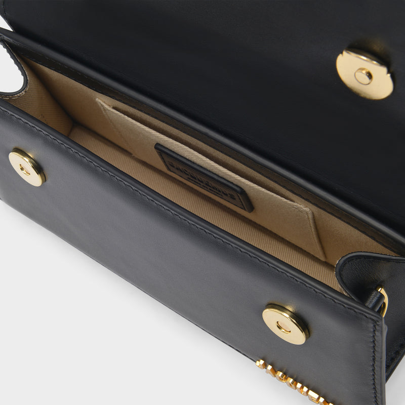 Le Chiquito Long - Jacquemus - Cuir - Noir