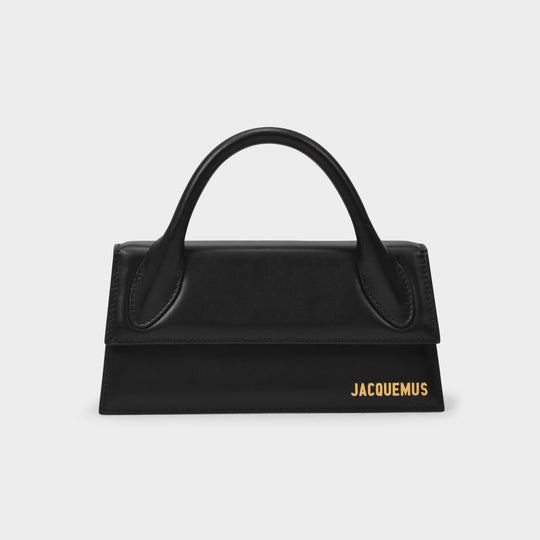 Le Chiquito Long - Jacquemus - Cuir - Noir