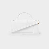Le Bambino - Jacquemus - Cuir - Blanc