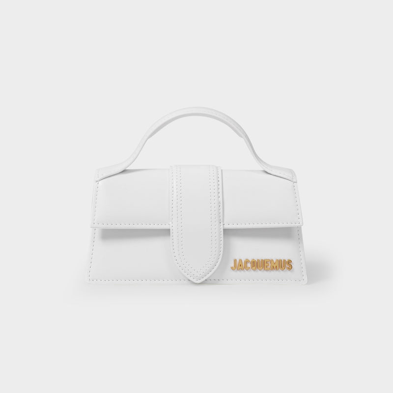 Le Bambino - Jacquemus - Cuir - Blanc