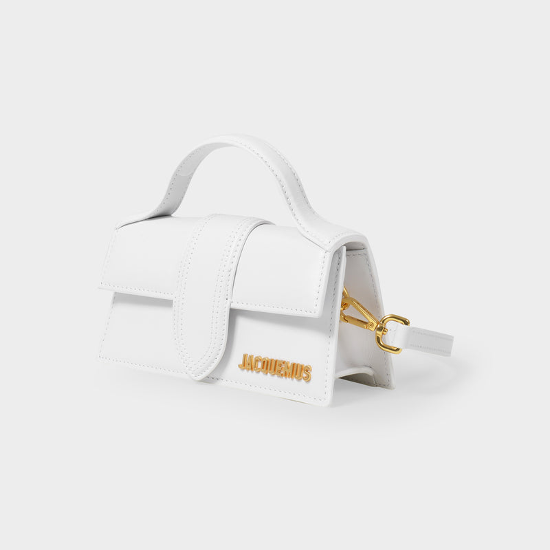 Le Bambino - Jacquemus - Cuir - Blanc