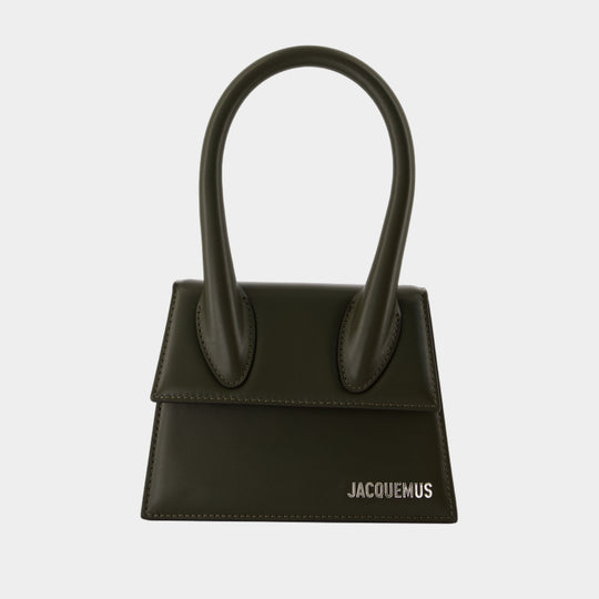 Le Chiquito Moyen - Jacquemus - Cuir - Vert