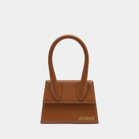 Le Chiquito Moyen - Jacquemus - Cuir - Marron