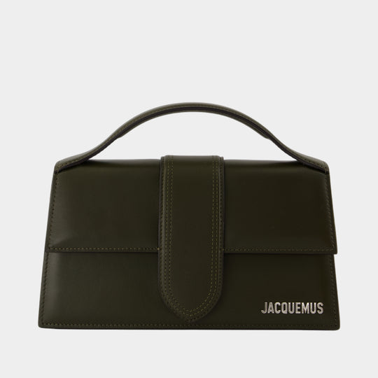Le Grand Bambino - Jacquemus - Cuir - Vert