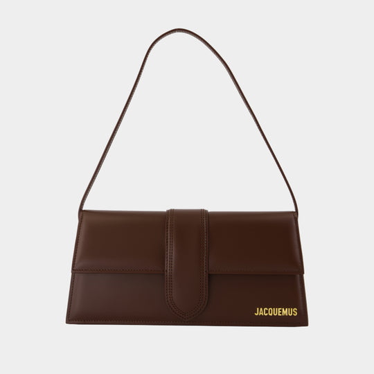 Le Bambino Long - Jacquemus - Cuir - Marron