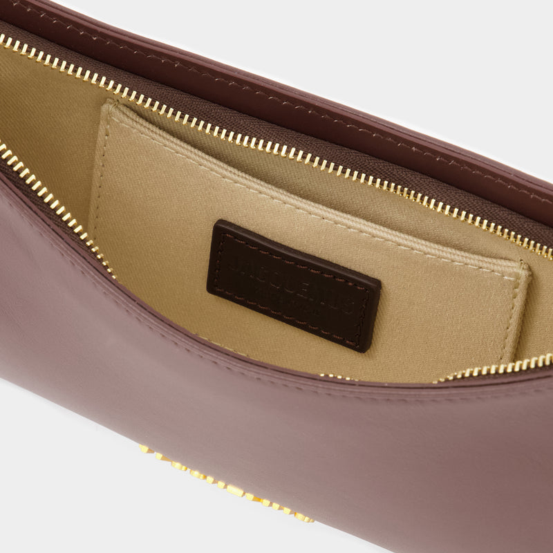 Le Bisou Perle - Jacquemus - Cuir - Marron