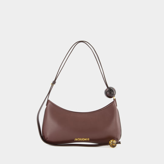 Le Bisou Perle - Jacquemus - Cuir - Marron