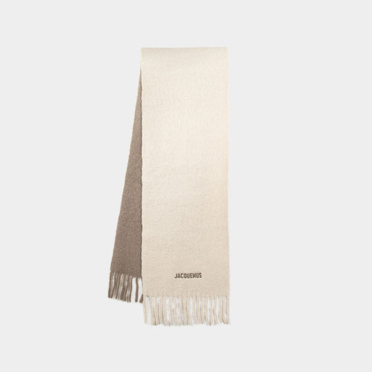 L'Echarpe Moisson - Jacquemus - Laine - Beige