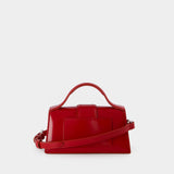 Le Bambino - Jacquemus - Cuir - Rouge