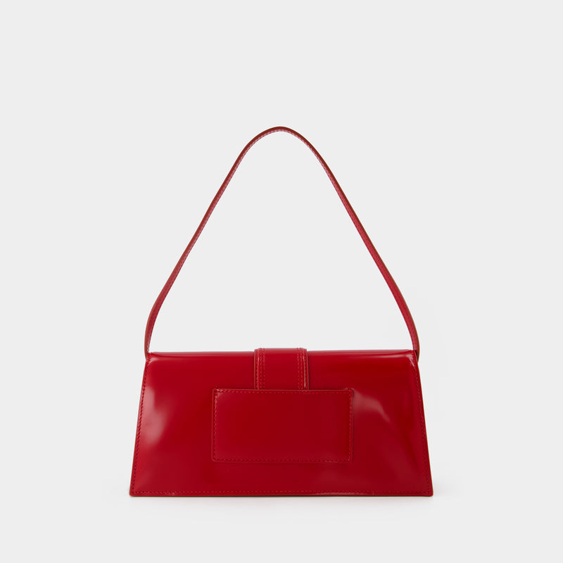 Le Bambino Long - Jacquemus - Cuir - Rouge