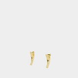 Les Boucles J - Jacquemus - Métal - Doré