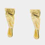 Les Boucles J - Jacquemus - Métal - Doré