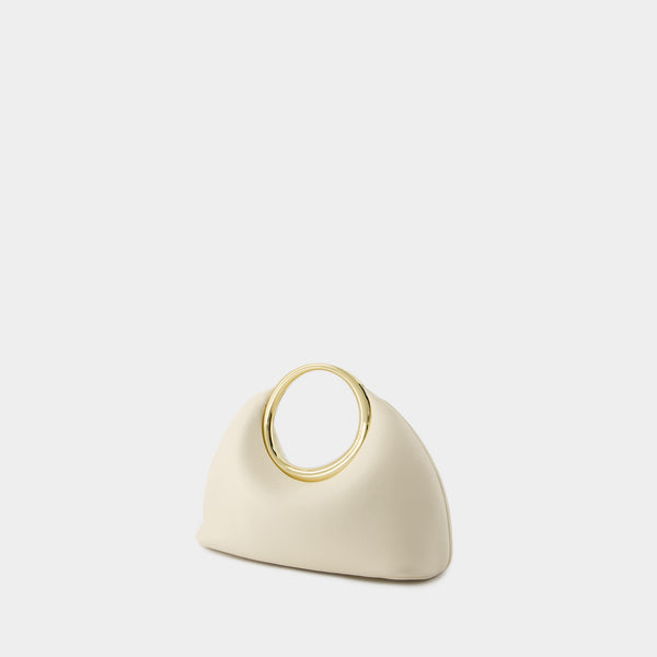 Le Petit Calino - Jacquemus - Cuir - Blanc