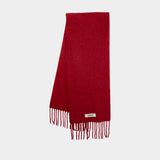 L'Echarpe Carro - Jacquemus - Laine - Rouge