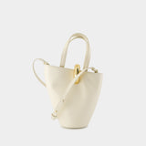 Le Petit Bambola - Jacquemus - Cuir - Blanc
