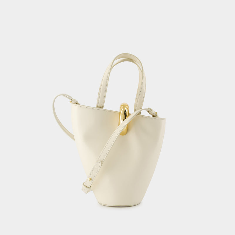 Le Petit Bambola - Jacquemus - Cuir - Blanc