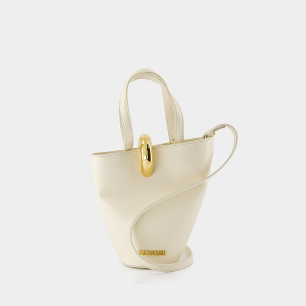 Le Petit Bambola - Jacquemus - Cuir - Blanc
