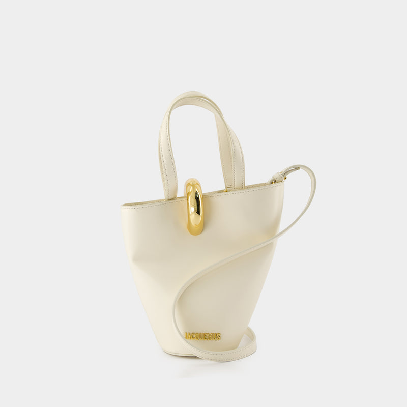 Le Petit Bambola - Jacquemus - Cuir - Blanc