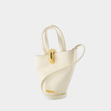 Le Petit Bambola - Jacquemus - Cuir - Blanc