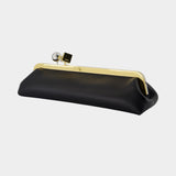 La Pochette Salon - Jacquemus - Cuir - Noir