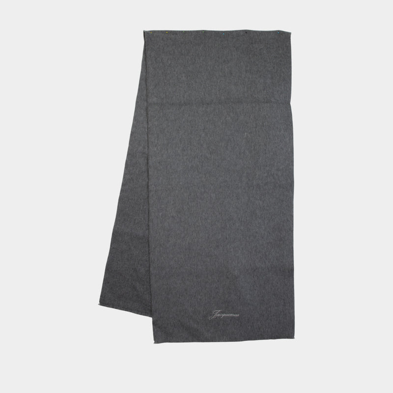 L'Echarpe Tailleur - Jacquemus - Laine - Gris