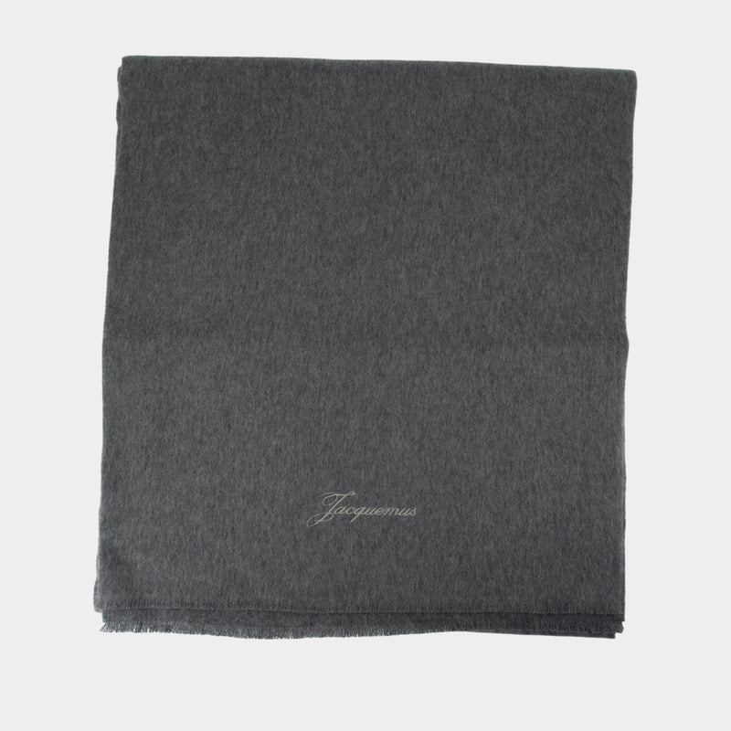 L'Echarpe Tailleur - Jacquemus - Laine - Gris