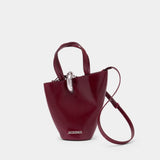Le Petit Bambola - Jacquemus - Cuir - Bordeaux