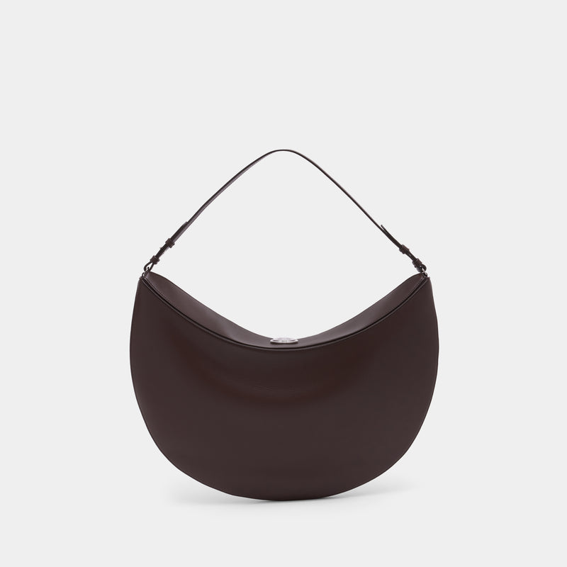 Le Calisso Rond - Jacquemus - Cuir - Marron