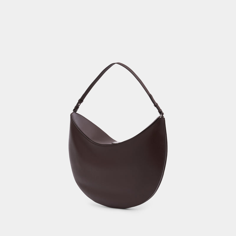Le Calisso Rond - Jacquemus - Cuir - Marron