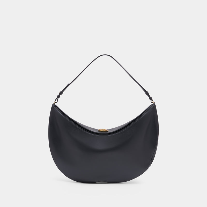 Le Calisso Rond - Jacquemus - Cuir - Noir