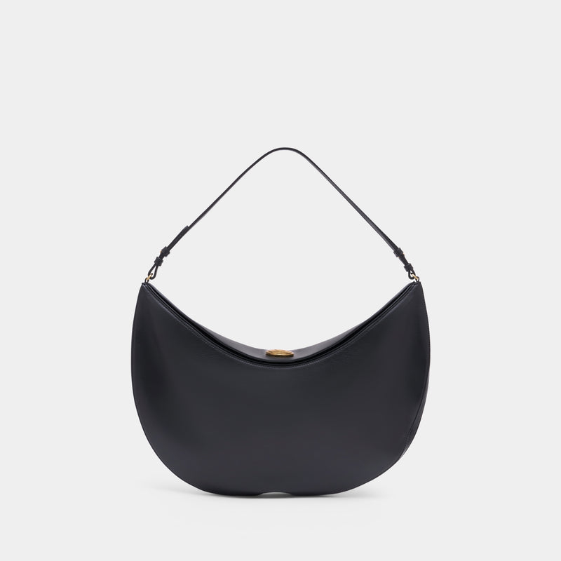 Le Calisso Rond - Jacquemus - Cuir - Noir