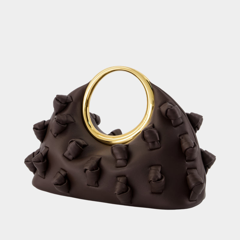Le Petit Calino Noeud - Jacquemus - Cuir - Marron