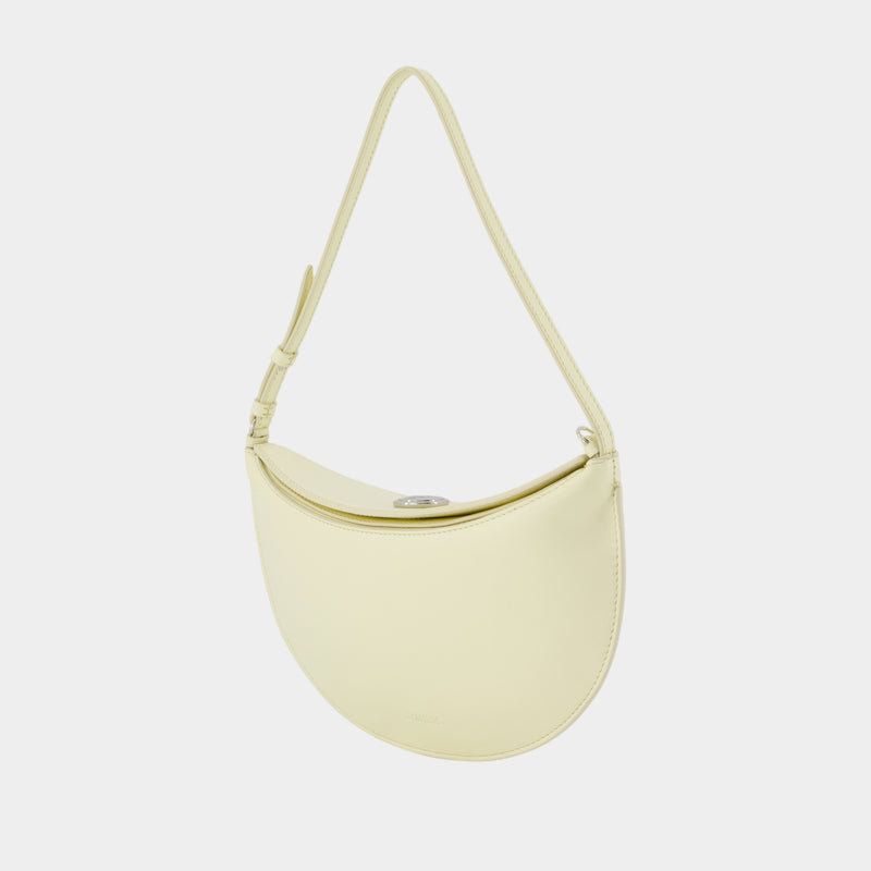 Le Petit Calisso Rond - Jacquemus - Cuir - Jaune
